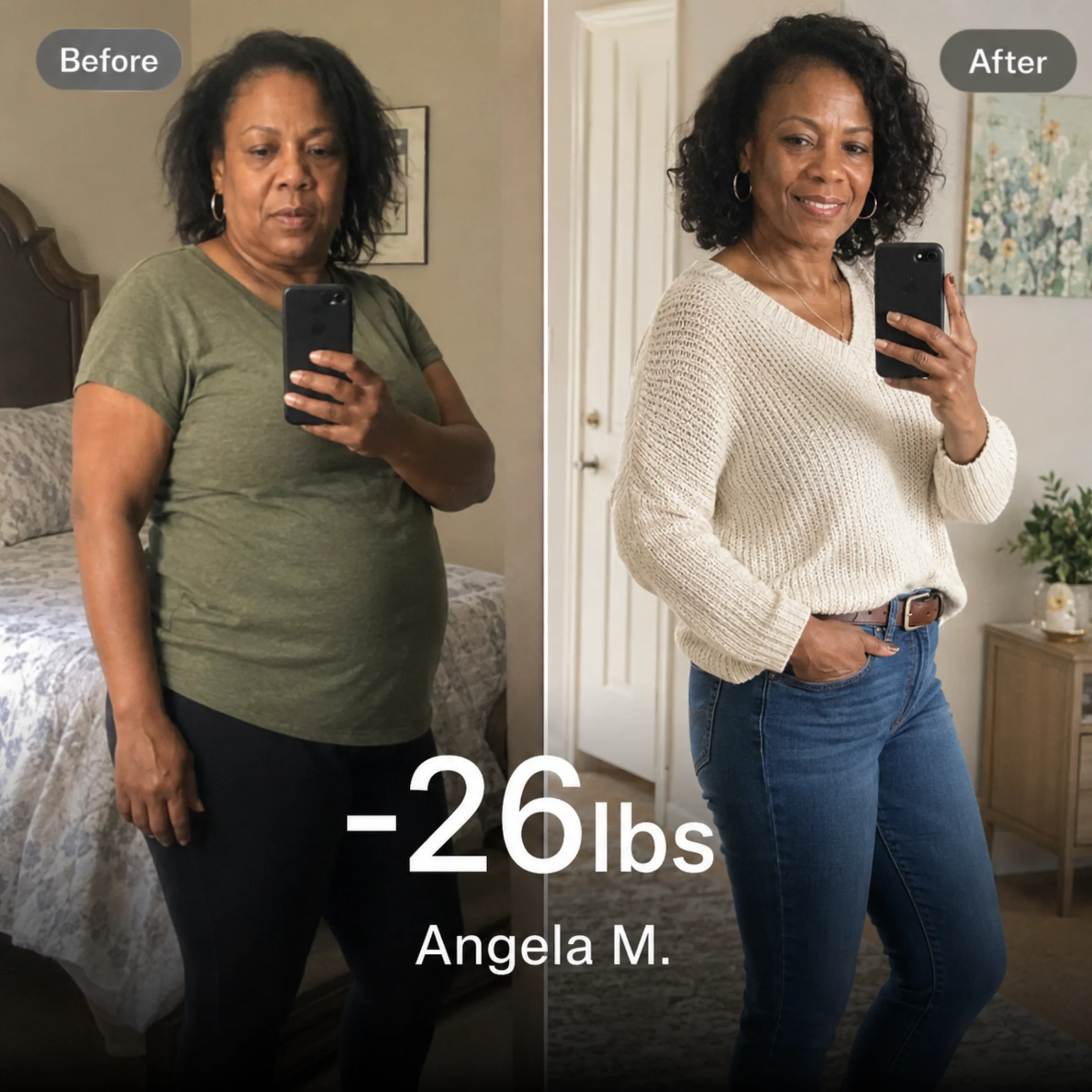Linda H. before and after