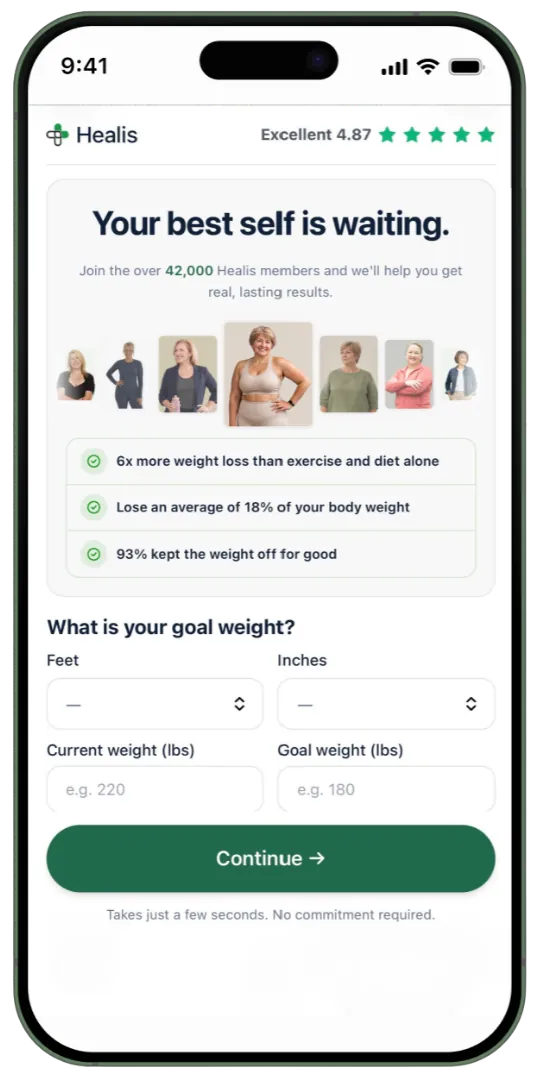Assessment phone mockup